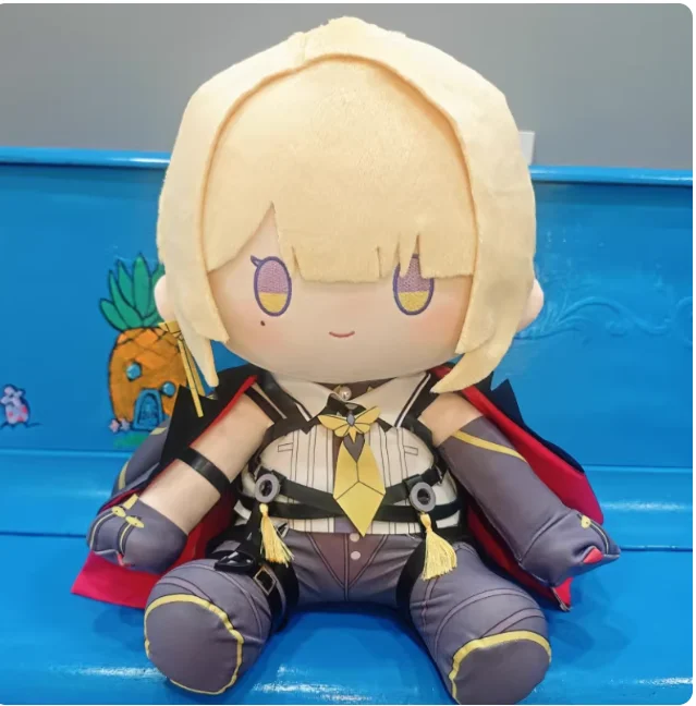 

Japanese Anime Zenless Zone Zero Evelyn Chevalier 40cm Doll Cosplay Cartoon Soft Body Change Clothes Pillow Xmas Gifts YQMH