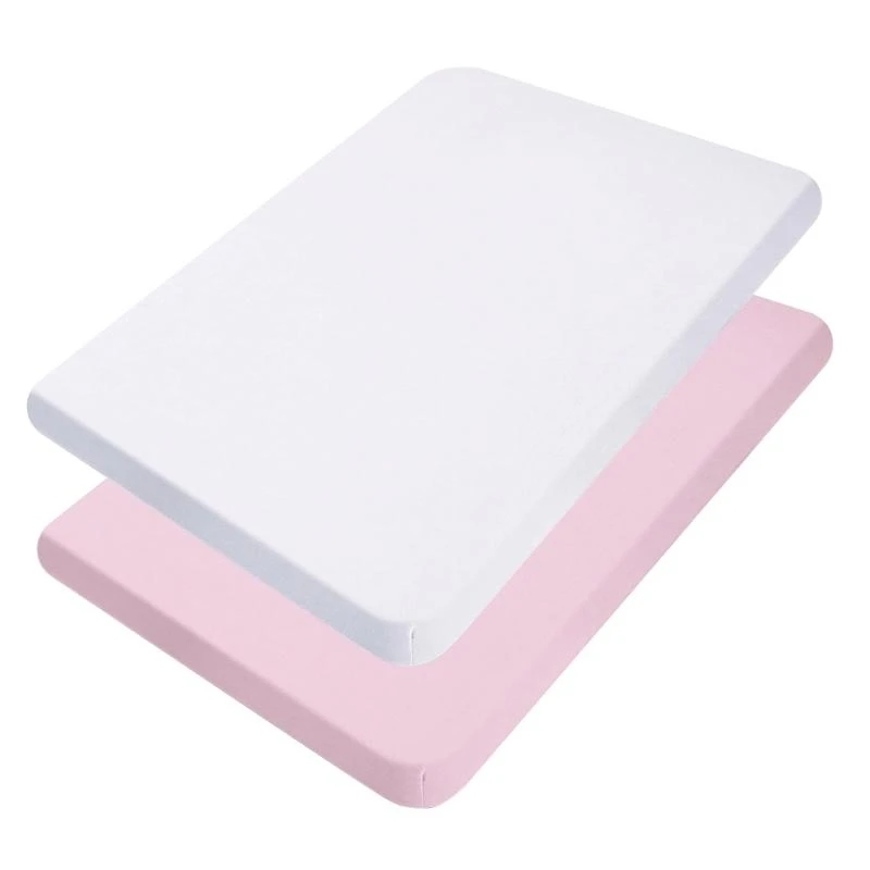 J15U الطفل المجهزة ملاءات السرير حماة غطاء المجهزة ورقة السرير فراش كم غطاء حالة قابلة للإزالة #4