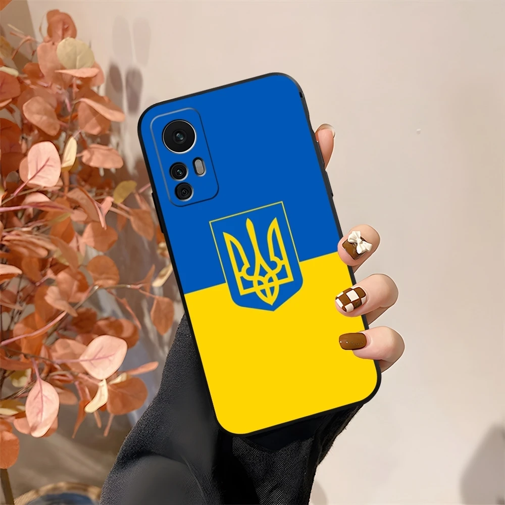 U-Ukraine Flag Phone Case for Xiaomi Redmi Note 10 13 12 Pro POCO F4 F5 X5 Pro 12 13 11T Lite Ultra Shell Cover