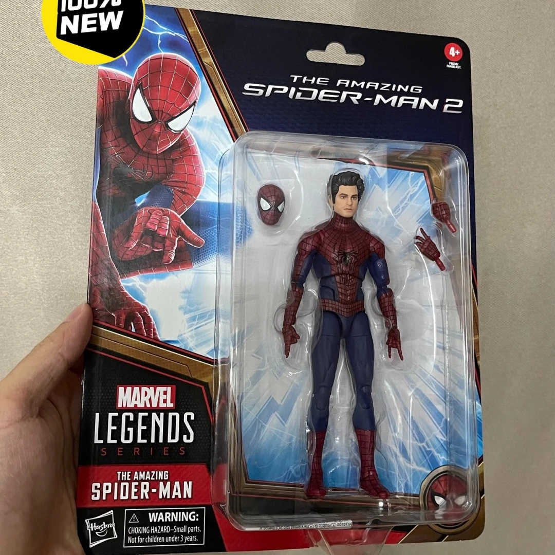 Genuine Marvel Legends Spider-Man Toby Garfield Dutch Brother William Baker Movies Spider-Man Action Figure Model Toy Xmas Gift