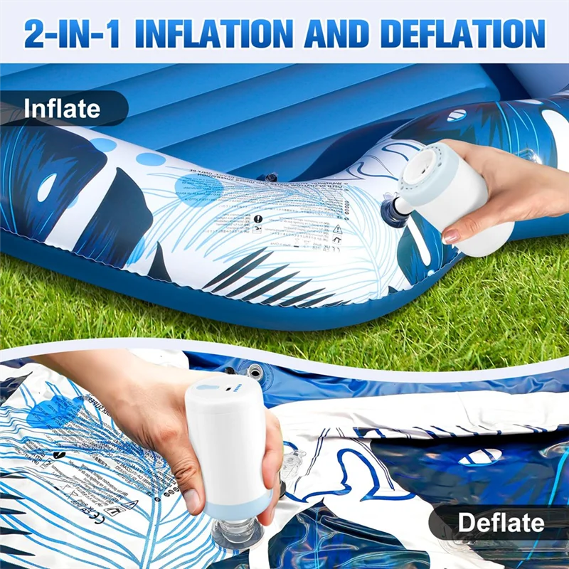 

AW-портативный воздушный насос для надувных лодок, перезаряжаемый электрический надувной воздушный насос, крошечный воздушный насос для надувных лодок