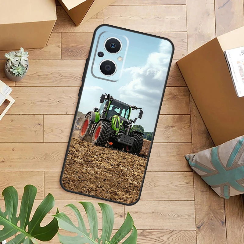 Funda para Tractor de vehículos agrícolas para OPPO Reno 13F 14F 12F 10 11 12 13 14 Pro 7 8 Lite OPPO Find X6 X5 X8 X9 Pro