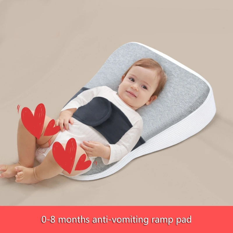 Upgrades Vochtafvoerend Baby Preventie Pad Ademend Baby Spit Up Preventie Pad voor juiste voedingspositie