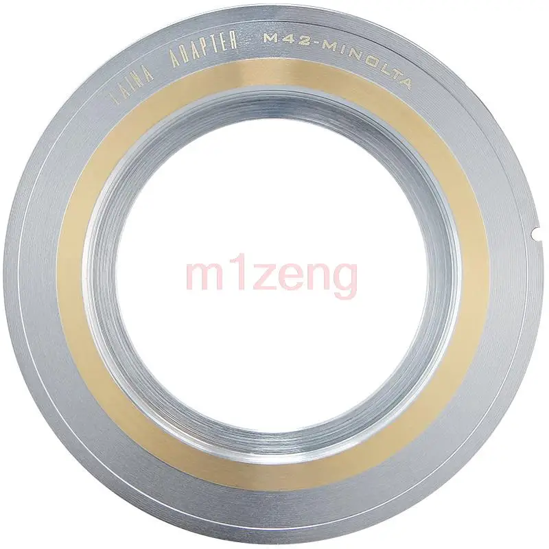 Anillo adaptador m42-MD para lente universal Carl Zeiss M42 con tornillo de 42mm a cámara Minolta MD MC X700 X500 X-370 SRT