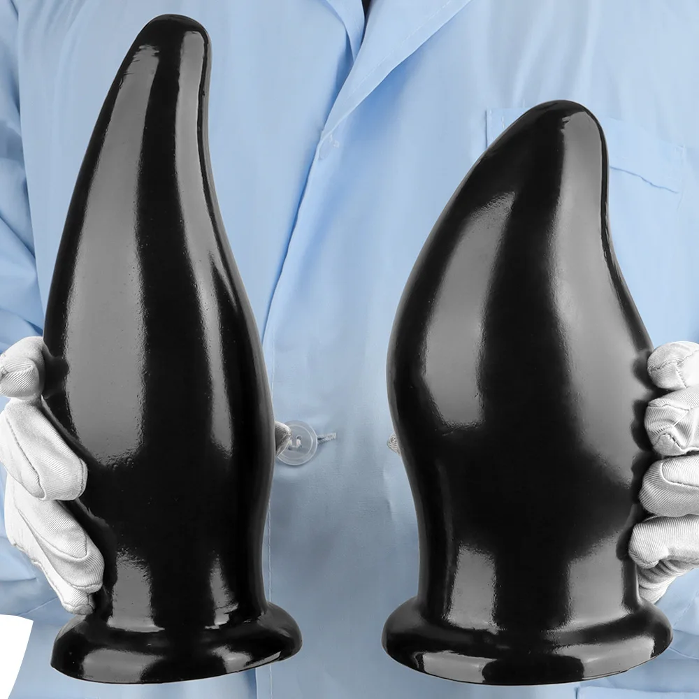 Oversized Anal Plug 10cm Giant Dildo Anal Plug Fisting Supplies Extra Large Oversized Super Thick Men and Women Loose Anal Toys