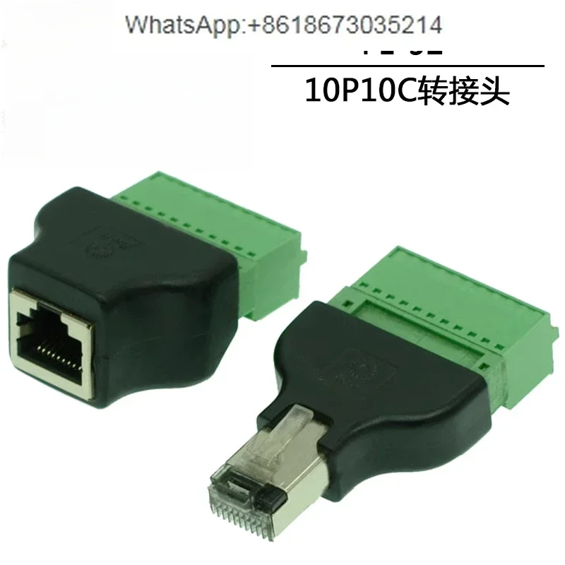 Разъем адаптера RJ45 RJ48 RJ50 10P10C NI9949 RJ50 для винта