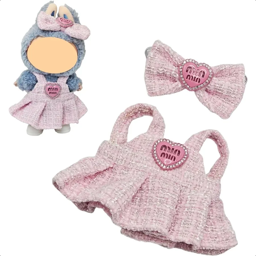 

2025 Version Doll Clothes Set for Labubu Beautiful Outfits Suits Optimal for Your 5.96.7in Dolls Dring Up Clothing Accories for