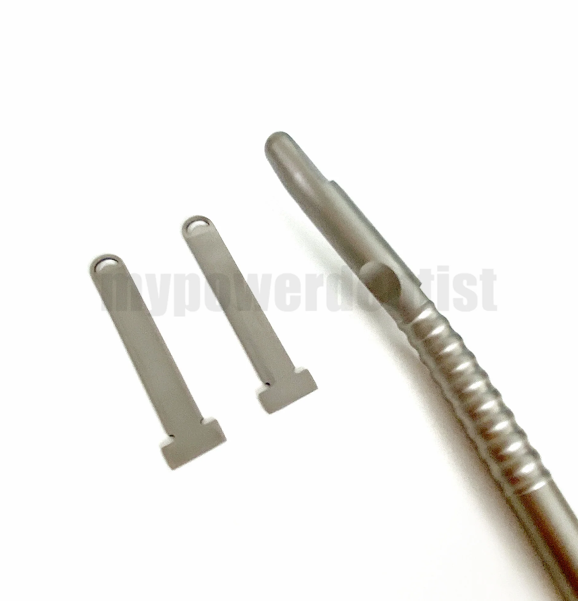 

Dental Bone Implant Bone Scraper Collector Hand Held Grafting Blade Scalpel 1 Curved Head with 2 pcs scalpel