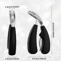 ‌Ingrown Toenail Clipper Stainless Steel Sharp Blade Hard Nail Cutting Durable Rust Free Tool‌