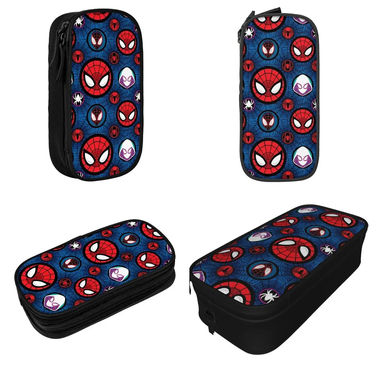 Spider-man Pencil Cases Pen Box Pencil Bags Kids Big Capacity School Supplies Zipper Pencilcases