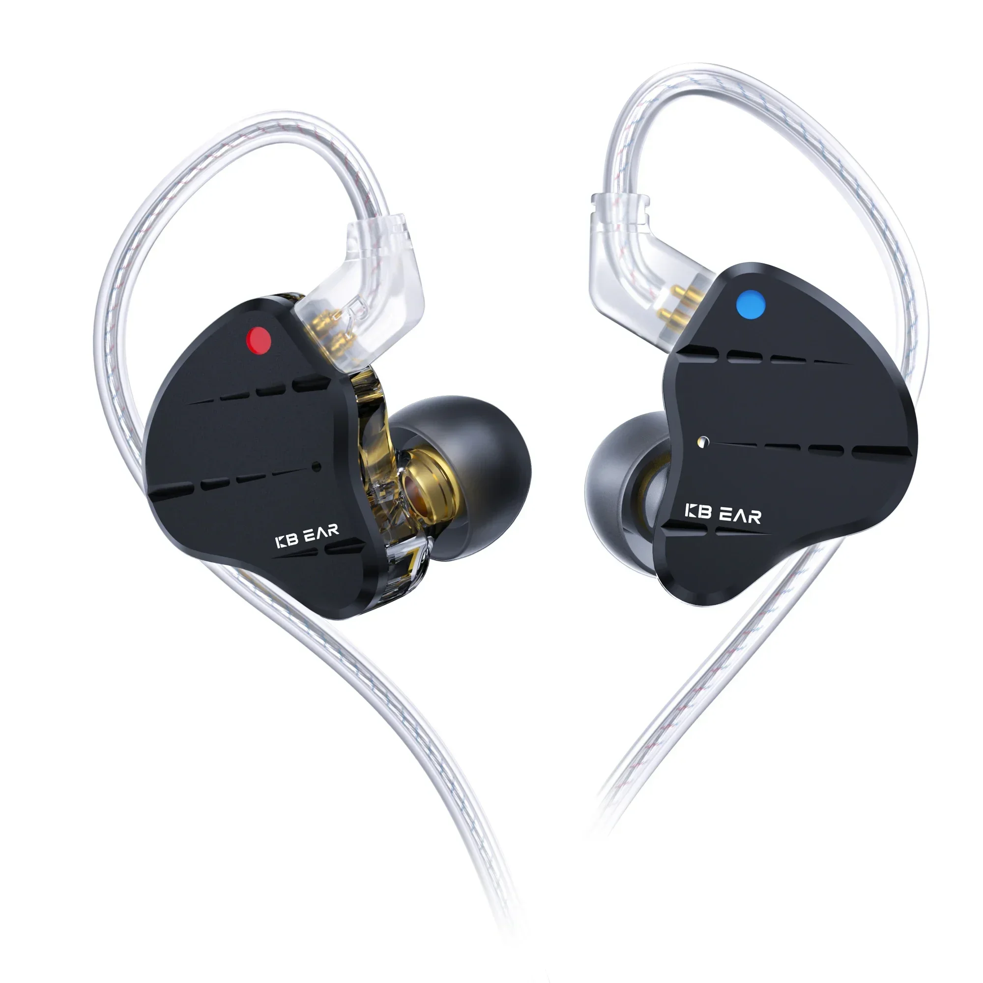 KBEAR KS10 1DD+4BA Metal Earphone HIFI In Ear Earbud Comfortable To Wear Sport Game Music Monitor Sound Noise Reduction Headset