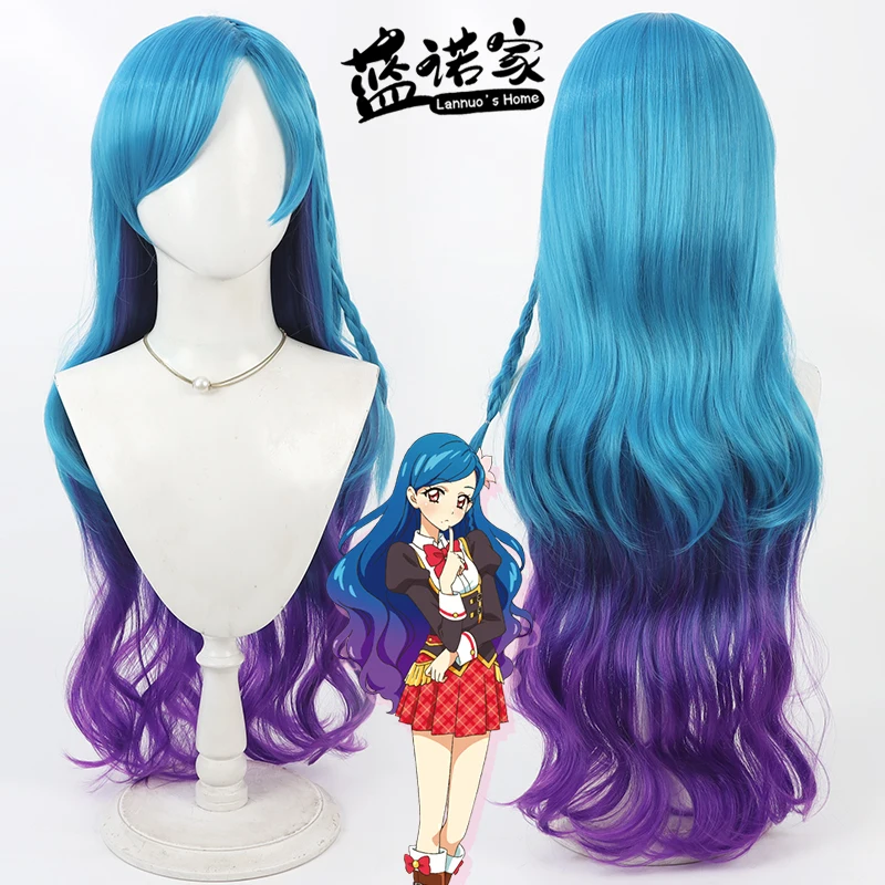 

Аниме Айкацу! Kazesawa Sora Cos Косплей Парик Хэллоуин Карнавал Вечеринка Опора Синтетические волосы Термостойкое волокно + Кепка для парика