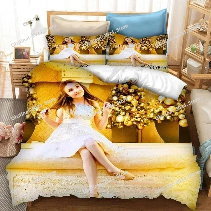 3D Cute Piper Rockelle Bedding Set Printed single Comforter Quilt Bed Cover Duvet Cover Pillow Case 3 Pieces Set Kids Adult Size