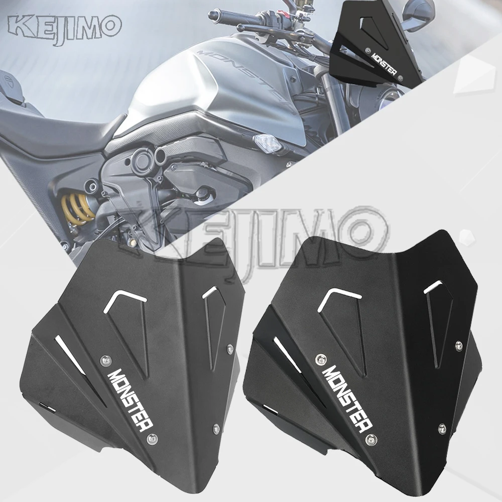 

For Ducati MONSTER 937 Monster937 Plus 2021 2022 2023 2024 Motorcycle Windshield Windscreen Fly screen air Deflector Accessories