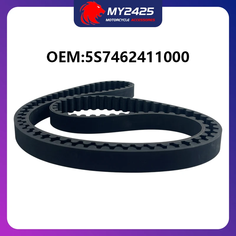 

Clutch Drive Belt 5S7-46241-10-00 5S7462411000 For 2009-2015 Y/amaha V-Star 950 Tourer (XVS950) Rubber Closed Loop Belt
