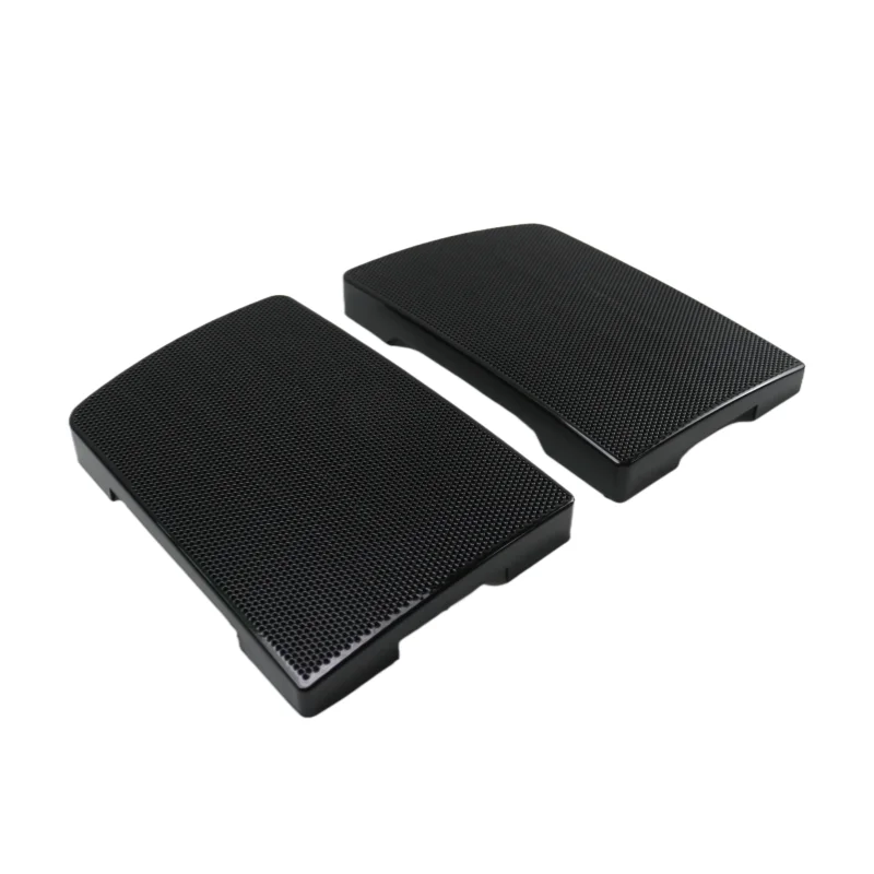 

Motorcycle Saddlebag Lid Speaker Grills Covers for Harley Touring Street Road Glide FLHT FLHR FLTR FLHX 1993-2013