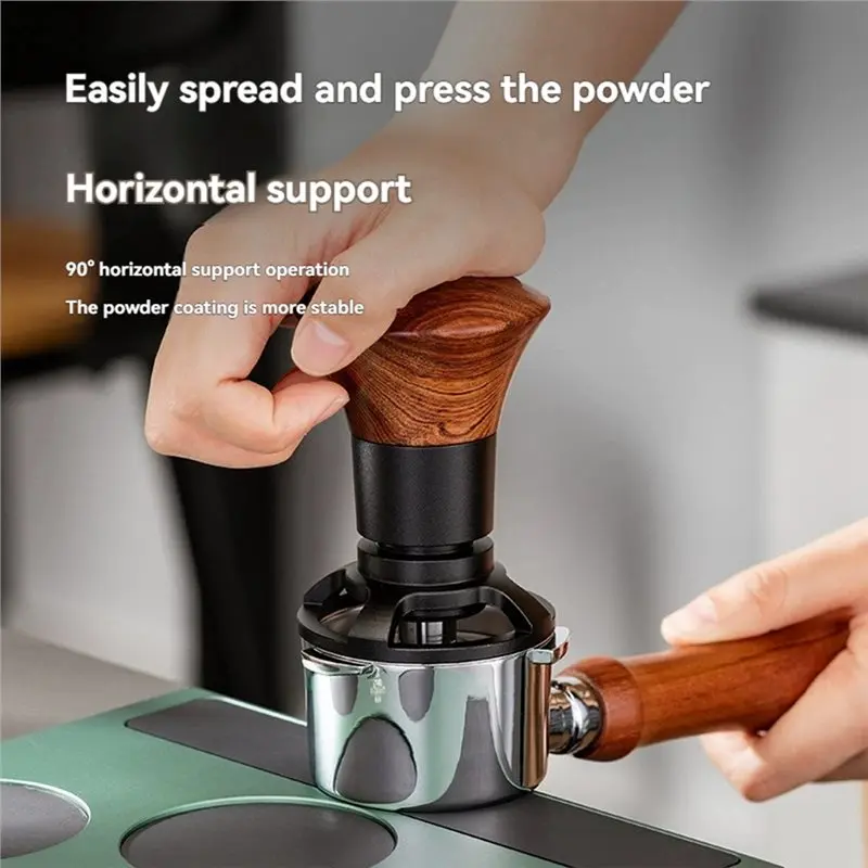[NEWA66Z!】 Coffee Distributor Leveler Tool Espresso Tamper Constant Force Impact Coffee Tampe