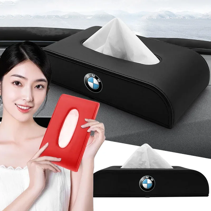 

Car Tissue Box Holder Armrest Box Storage Case Car Accessories For BMW X5 X1 X3 X6 1 3 5 6 7 GT Z Series E84 E83 E70 F15 E71 F16