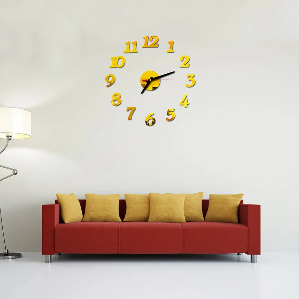 

Digital Wall Clock Decorative Classroom Large Size Office Framless