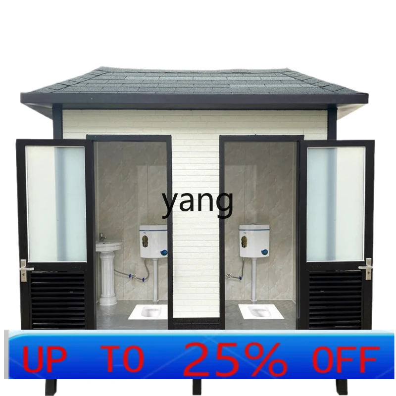 

LTT мобильный туалет, ванная комната, уличная металлическая резная доска, живописное место, простая ванна, душ, комната