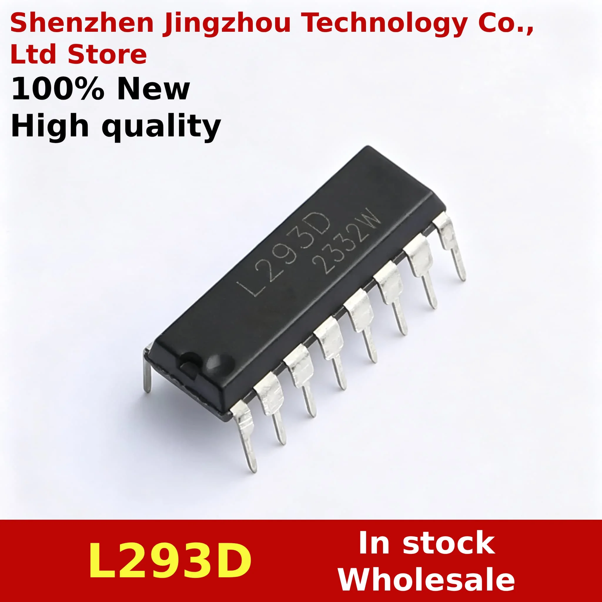 (10/100PCS) 100% New L293D DIP16 Stepper Driver Chip In Stock