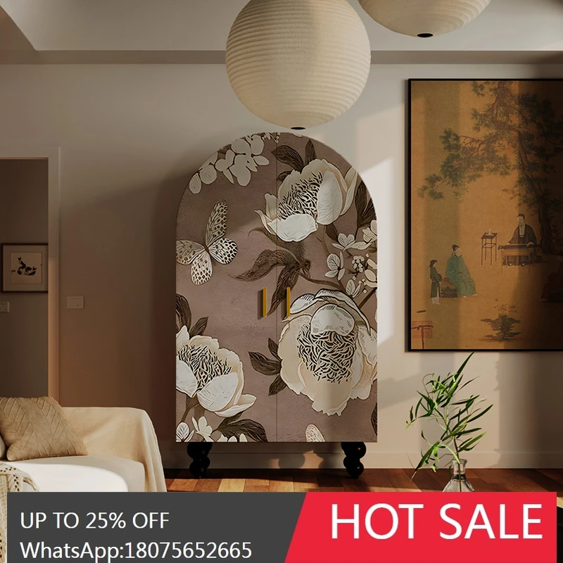 bedside storage integrated clothes hanging clothes living room entrance corridor decorative locker