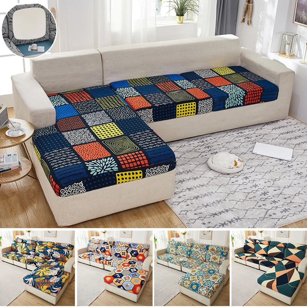 

1pc Elastic Printed Sofa Covers Energy Sofa Cover All Inclusive All Season Universal Cover Sofa Cushion Cover Funda De Sofá