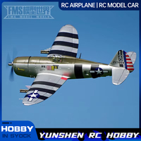 Fms 1500mm P-47 Thunderbolt Wwii Remote Control Rc Plane Assembly Fixed Wing Model Propeller Fighter Outdoor Large Aircraft