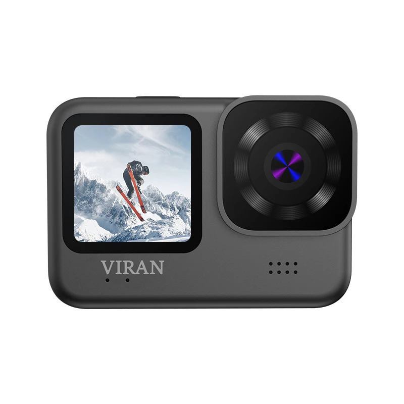 VIRAN Action Camera 5K 30fps 4K60FPS WiFi Anti-shake Go With Remote Control Screen Waterproof Sport Camera Pro Drive Recorder