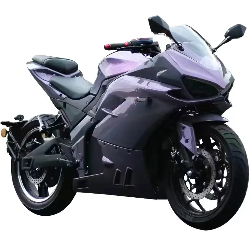 2023 High-Performance 8000W Electric Motorcycle 120km/h Racing Speed with 72V 120AH Lithium Battery