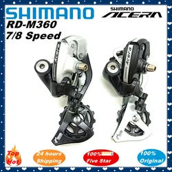 Shimano Acera RD-M360 M310 Rear Derailleur 7 8S 21 24 S MTB for 3x7S 3x8S 21S 24S Speed Transmission Mountain Bike Cycling Parts