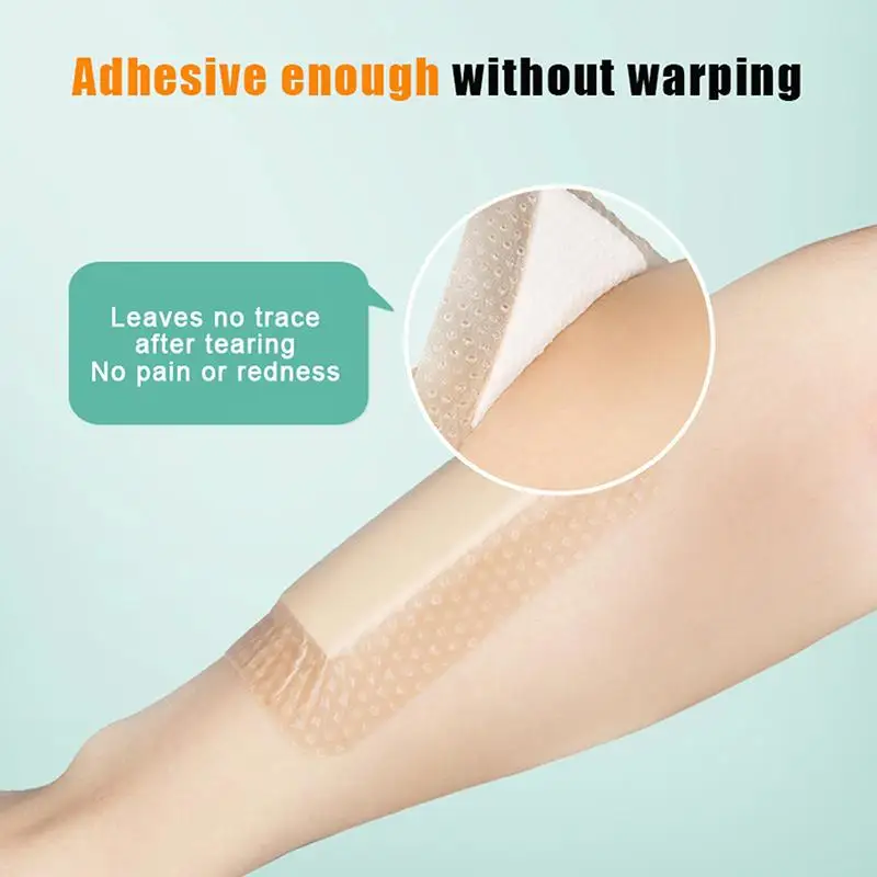 Silicone Gel Foam Adhesive Dressing Wound Dressing Sterile Bedsore Healing Pad Patch Pressure Ulcer Pad For Bedridden Patients