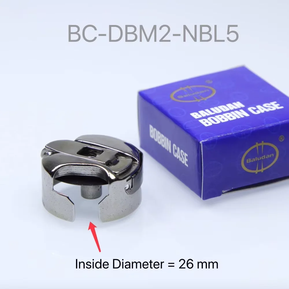 BC-DBM2-NBL5 BOBBIN CASE  FOR WANGPING GC246,  DNU-1541/DNU-241H/DNU-261H , YAKOMA 280L SEWING MACHINE B1837-241-HOO