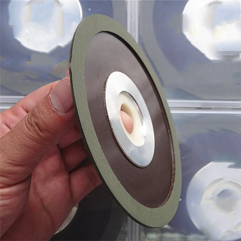 HLZS-PSX Diamond Grinding Wheel Corundum Silicon Carbide Bakelite Sawtooth Alloy Grinding Disc 125X32x10x1mm 320