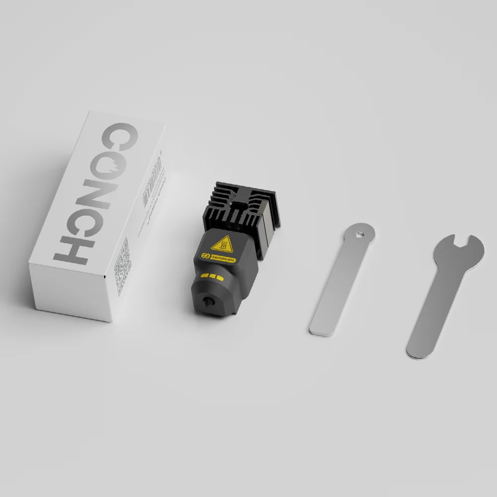 Nowy zestaw Hotendu New Phaetus X2D H2C Lewy P2S H2S Conch M4 z końcówką z węglika spiekanego do drukarki 3D Bambulab A1 H2D H2S X2D — zdjęcie produktu 6