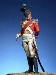 1/24 75mm ancient warrior Officer 71st Highlands 75mm (WITH BASE )   Resin figure Model Miniature gk Unassembly Unpainted