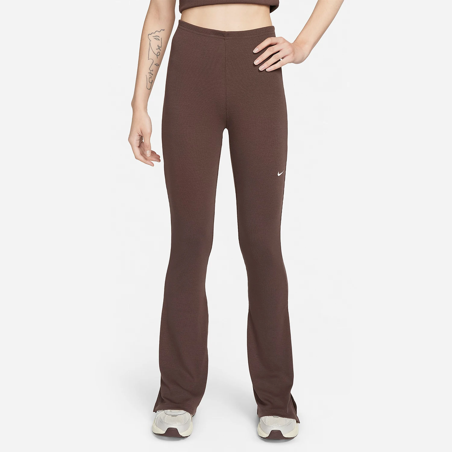 Nike Authentic New Women's Elastic Fit Leisure Sport Flared Trousers FQ2114-237