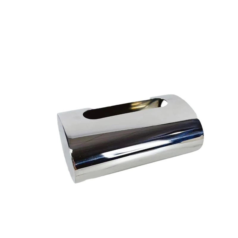 

Stainless steel tissue box, living room coffee table pumping carton, face towel storage box