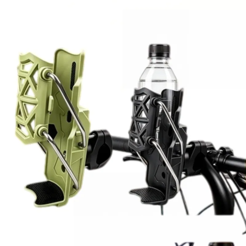 Adjustable Motorcycle Cup Holder 360° Rotatable Universal Bike Water Bottle Holder For Bicycle Scooter Motorbike Drink Mount