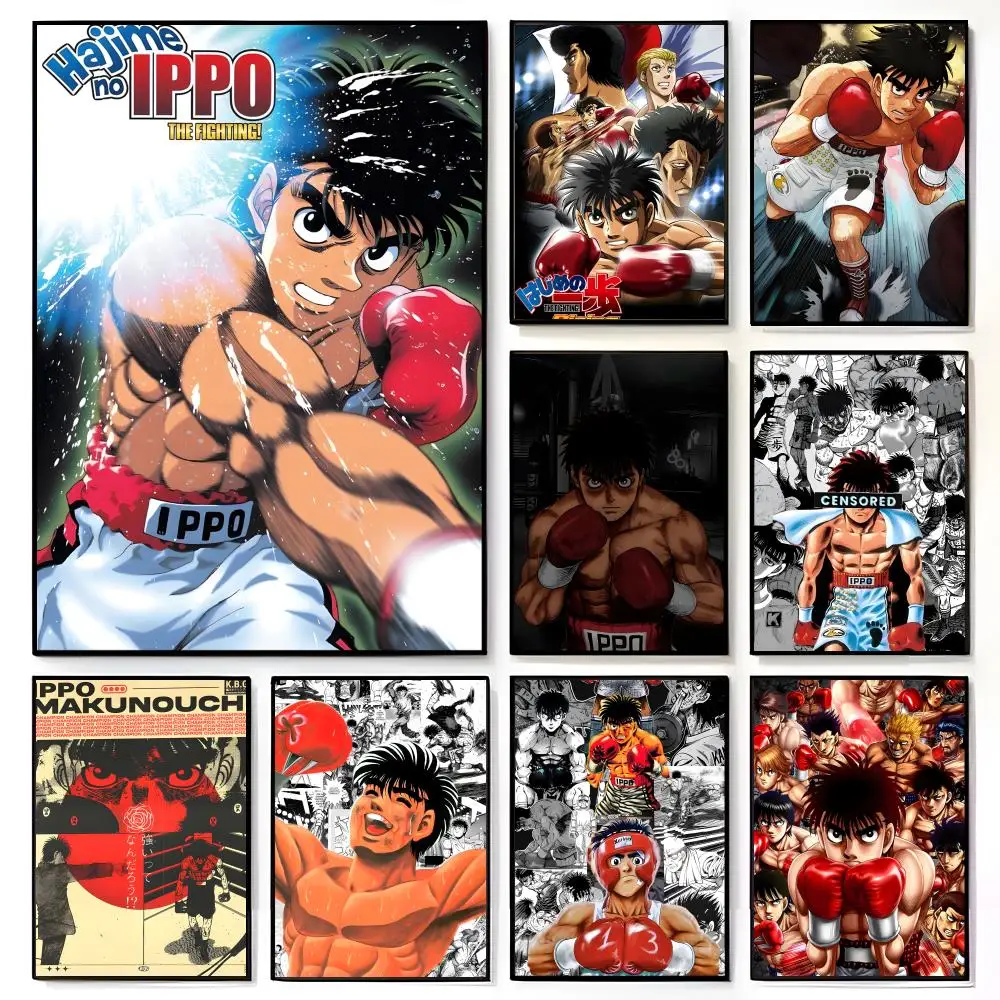 Anime H-Hajime N-No I-ppo Poster, amerikanischer Film, Wandbild, für Zuhause, Kinderzimmer, Wanddekoration, Druck