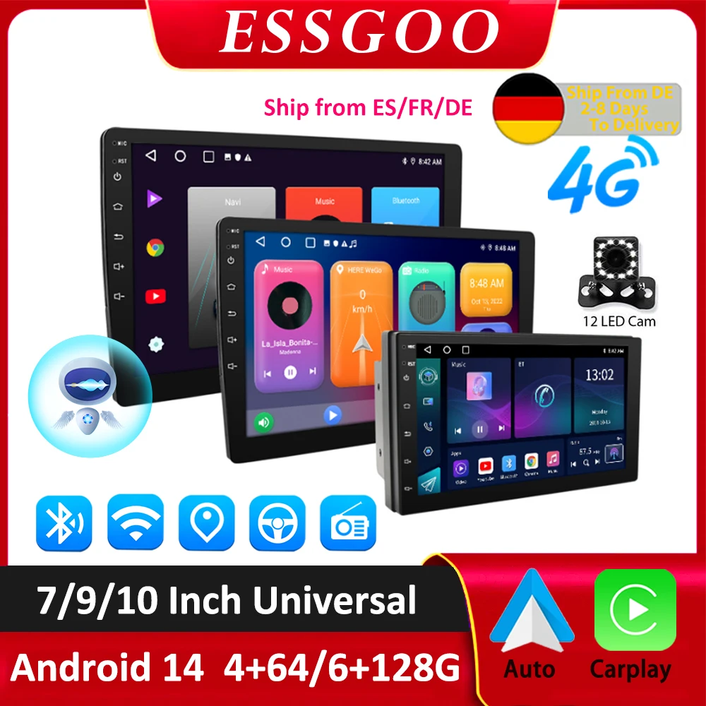 Essgoo Car Radio Wi… - image