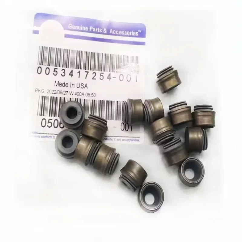 

NBJKATO Brand New Genuine 16 PCS Engine Valve Stem Oil Seals 05066775AA For Jeep Wrangler