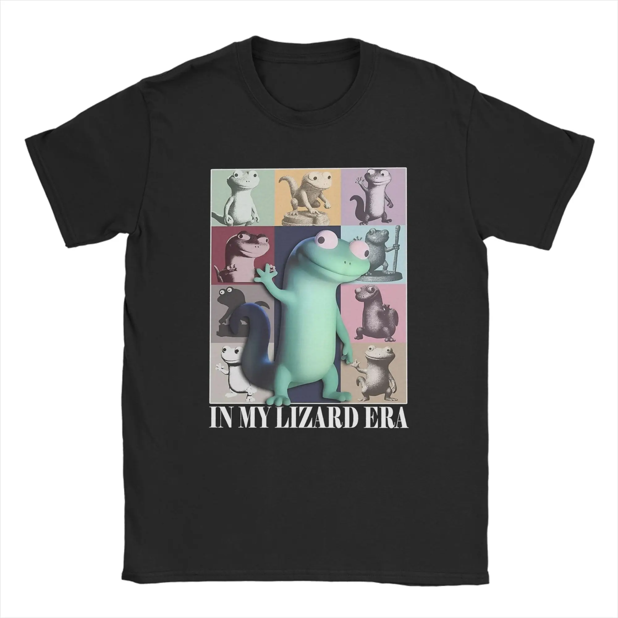 Lizard Lizard Lizard Meme My Tom Lizard Era T-Shirt for Men Women Hoppers Vintage Pure Cotton Tee Shirt T Shirts Arrival Clothes
