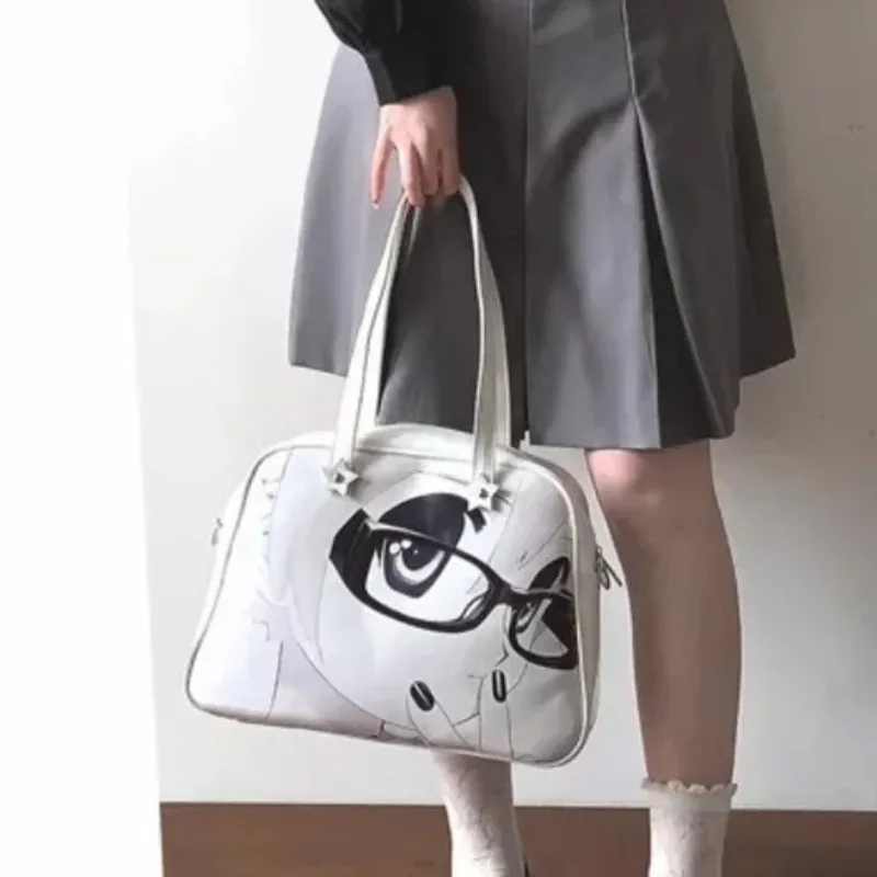 

Japanese Anime Tote Bag Y2k High Capacity Sac Femme Uniform Bolsos De Mujer Student Bolso 2025 New Harajuku Hand Bags for Woman