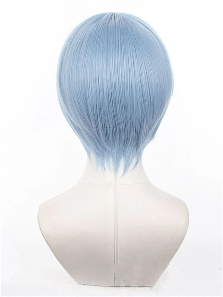 Anime Blue Lock Hiori Yo Cos Wig - Ice Blue Short Hair, Stylable, Ideal for Cosplay - view 5