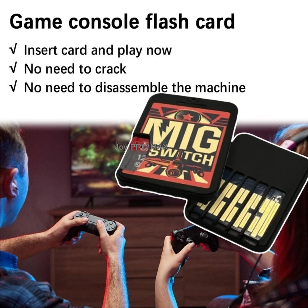 2024 MigSwitch V2 Game Console Flash Card Burning Card For Mig MIG-Flash Ns Backup Card Game Gadgets Card Reader