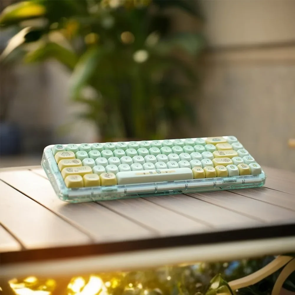 Bigeye Frog Crobie Keycap Set MOA Height Keycap 137 Keys for 68/75/84/87/98/Cherry MX Switch Mechanical Keyboard