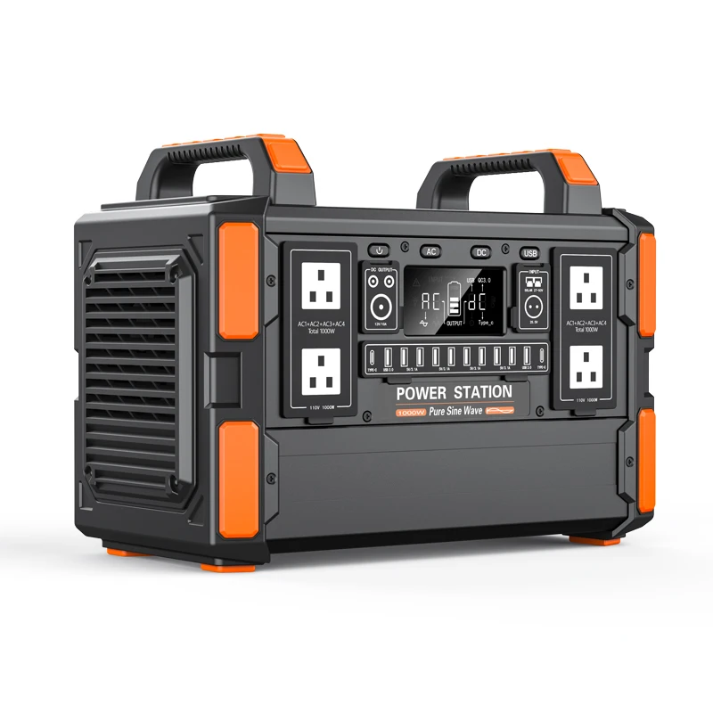 Wholesale 1000 watt 1500W 3000W All In One Large Batteries Outdoor Portable Power Station Generator