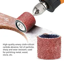 Sanding Drum Set Grit #80 #100 #120 #2