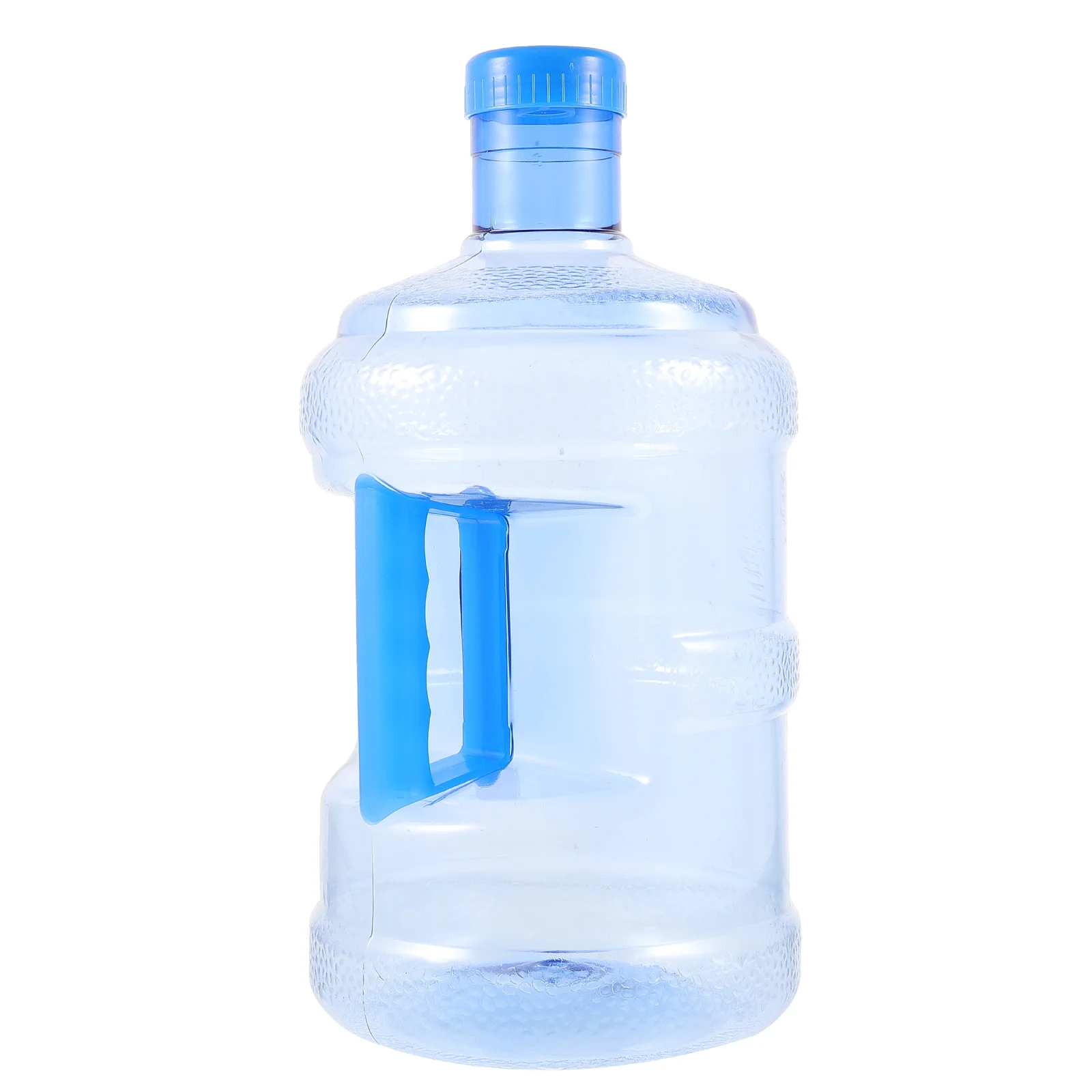 5 Liters Buckets Pure Water Mineral Bottle (5l) Storage Tub on Foot Barrel Blue Travel